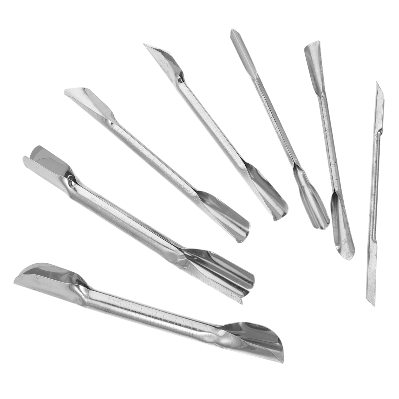 FUNOMOCYA 7-piece Culinary Set Double-headed Design Fruit Vegetable Decor Tools Material Cost- Easy to Use