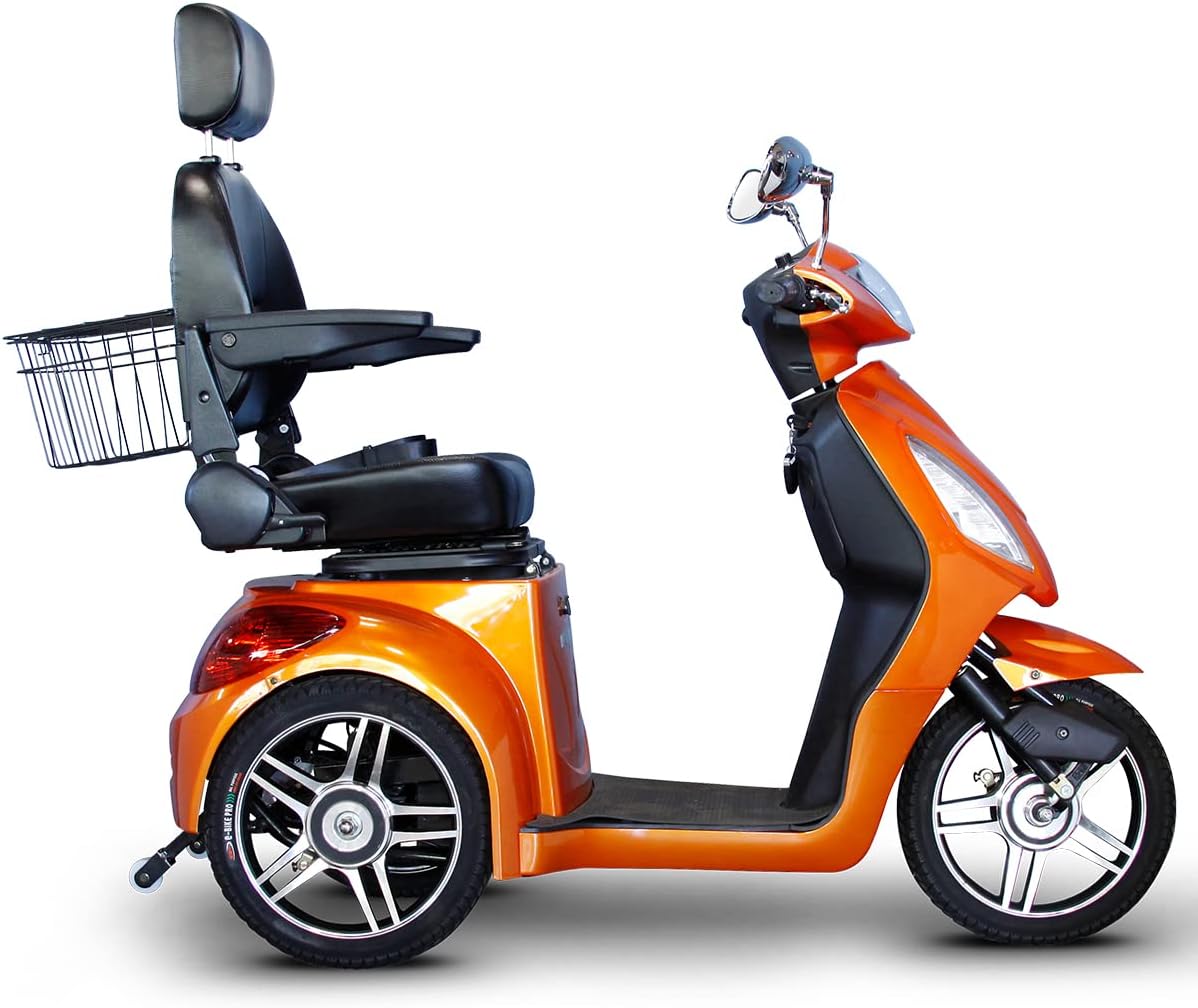 Ewheels EW-36, 45 Miles Range, High Performance, 350 Lb Capacity Recreational Mobility Scooter, (Orange) Ewheels EW-36, 45 Miles Range, High Performance, 350 Lb Capacity Recreational Mobility Scooter, (Orange)