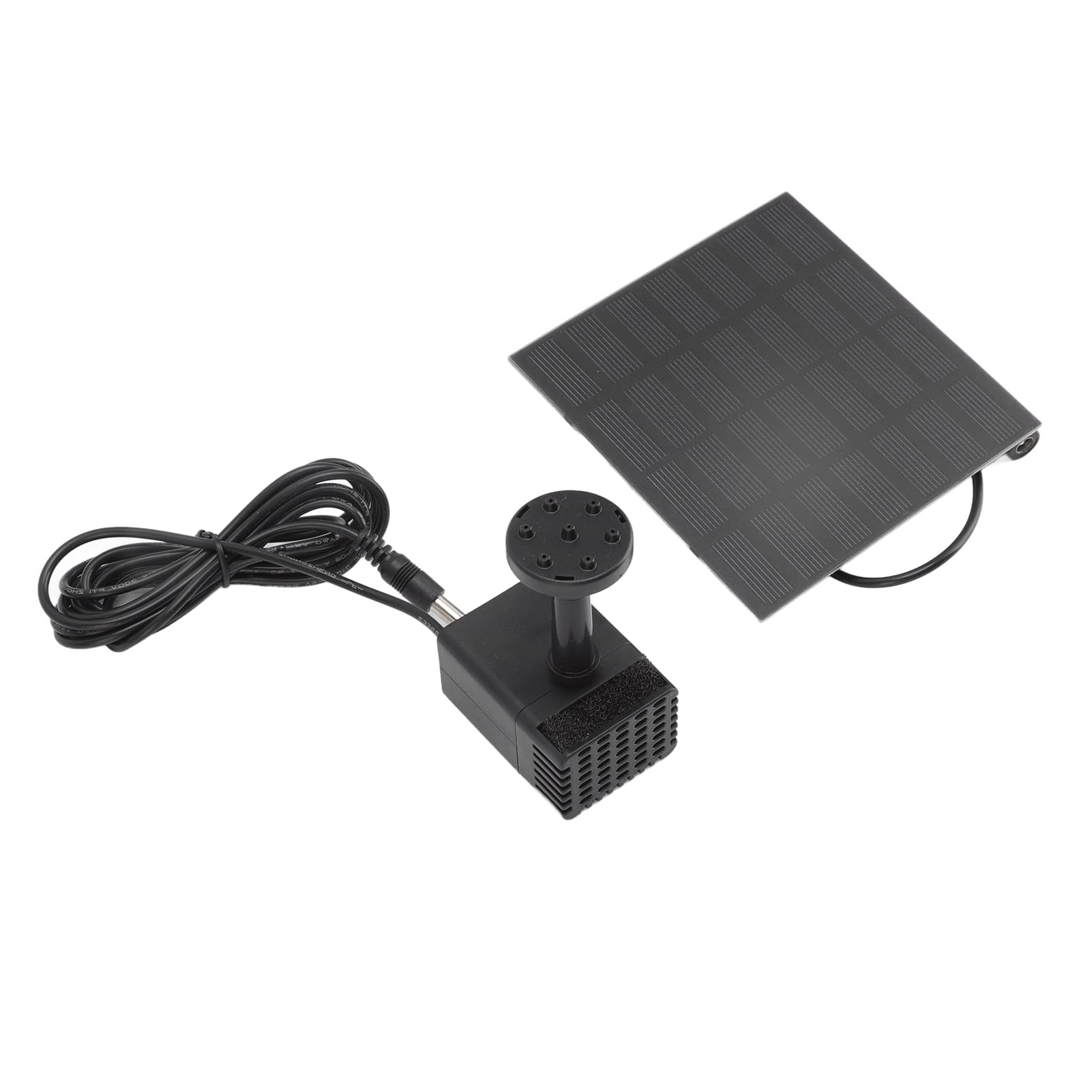 Bomba de agua solar para jardín y estanques pequeños de 1,2 W y 7 V