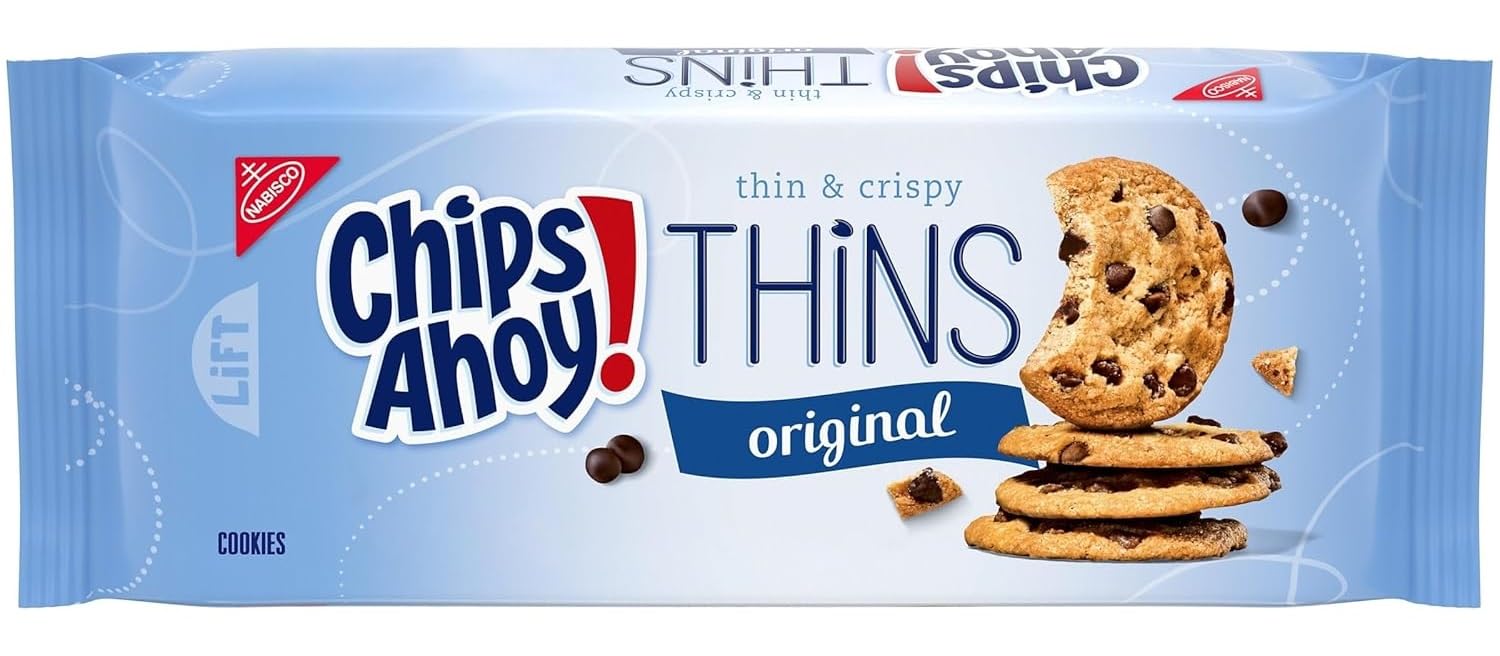 Chips Ahoy! Thins Original Cookies, Thin & Crispy, Chocolate Chip 198g (Product Of USA) From DECADENT FOODS-image-33