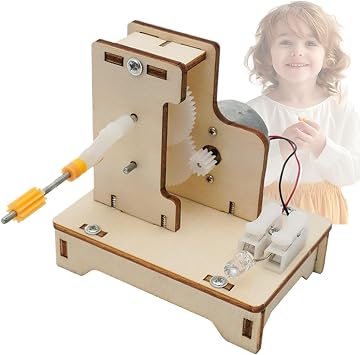 STEM Generator Kit, Science Kit STEM Projects, Building Toys, Educational Toys Hand Cranked Generator, STEM Generator Kit, Science Kit STEM Projects, Building Toys, Educational Toys Hand Cranked
