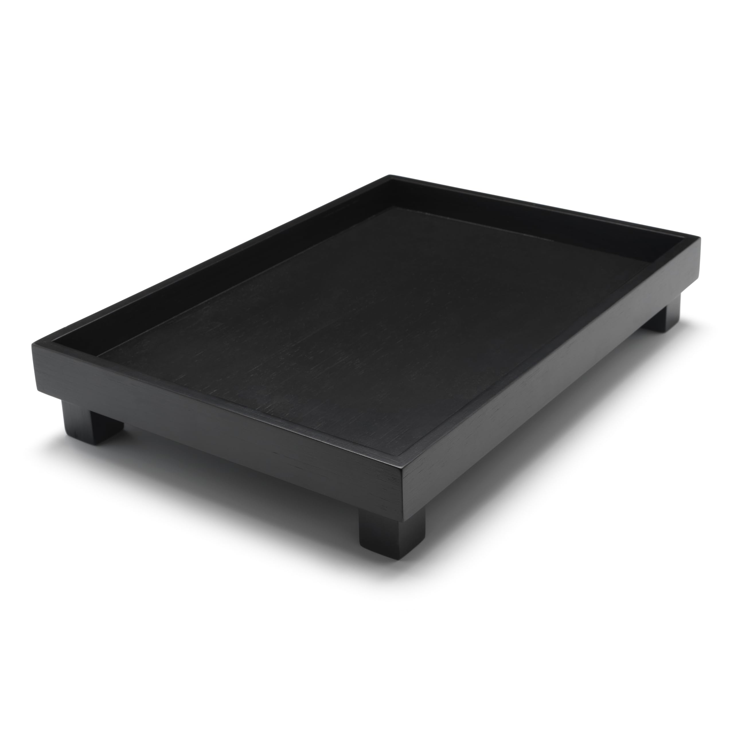 Bredemeijer Izumi Serving Tray, MDF Wooden Tray, 35 x 25 cm, Black