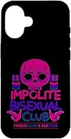 Vista 32 de Impolite Bisexual Club Funny Bi LGBTQ Pride Flag Gift Case for iPhone 17