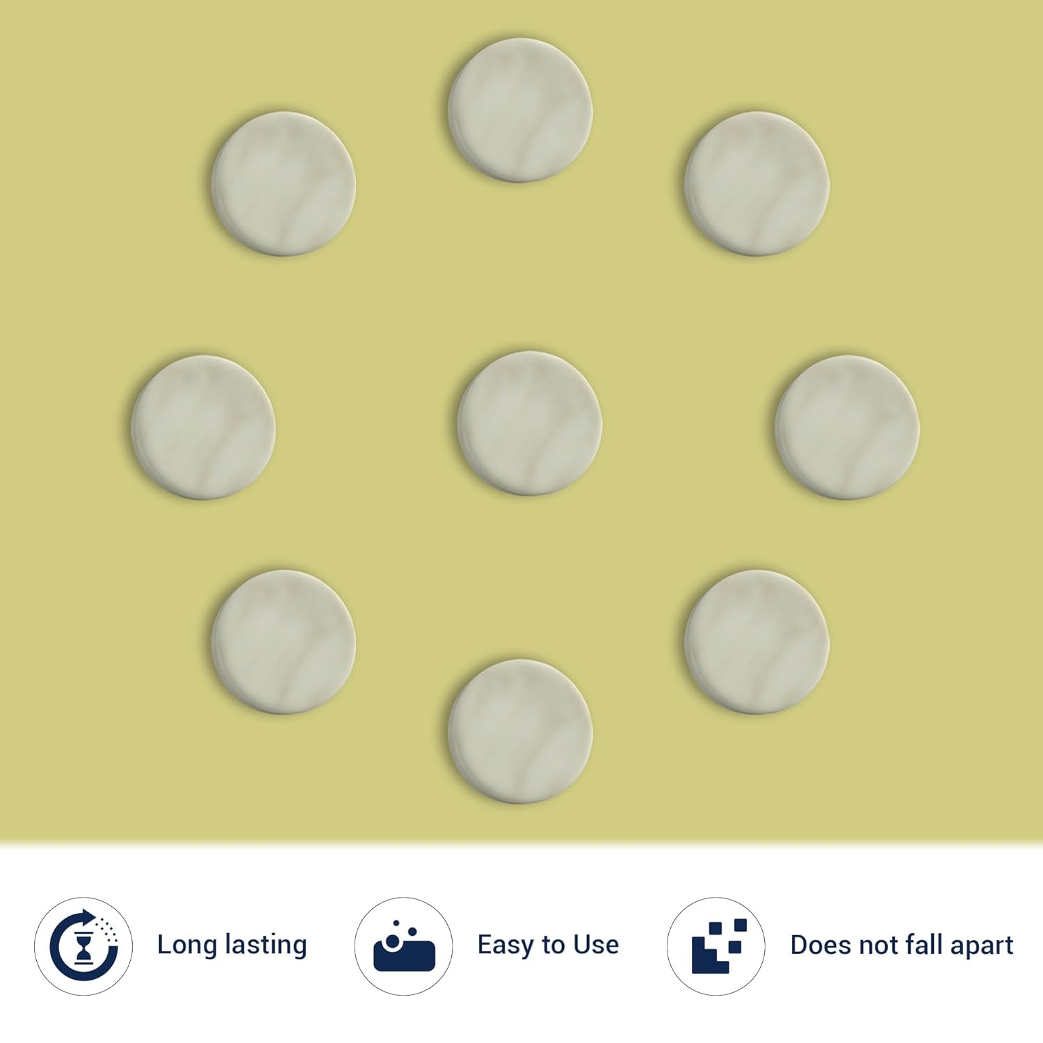 Conditioner Bar - Moisturizing for All Hair Types, with Almond Oil & Honey, Lightweight, SLS & Sulfate-Free, Vegan, Travel-Size, Zero Waste - 2.12 oz, 80-100 Washes - Image 6