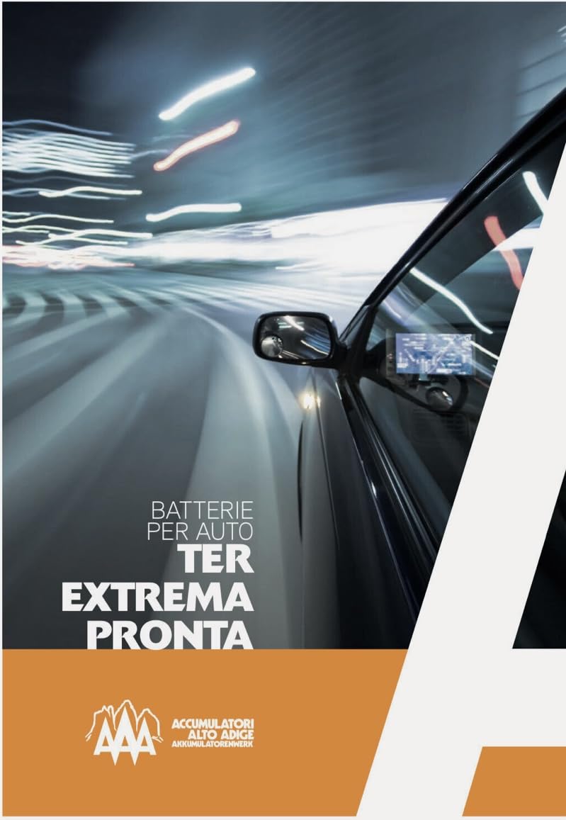 La Casa della Batteria Batteria Auto AAA Batteria 12v Batteria Auto 70Ah 760A Start&Stop AGM L3 VR 760 DX 27.8×17.5×19 cm Senza Manutenzione Pronta all'Uso Made in Italy