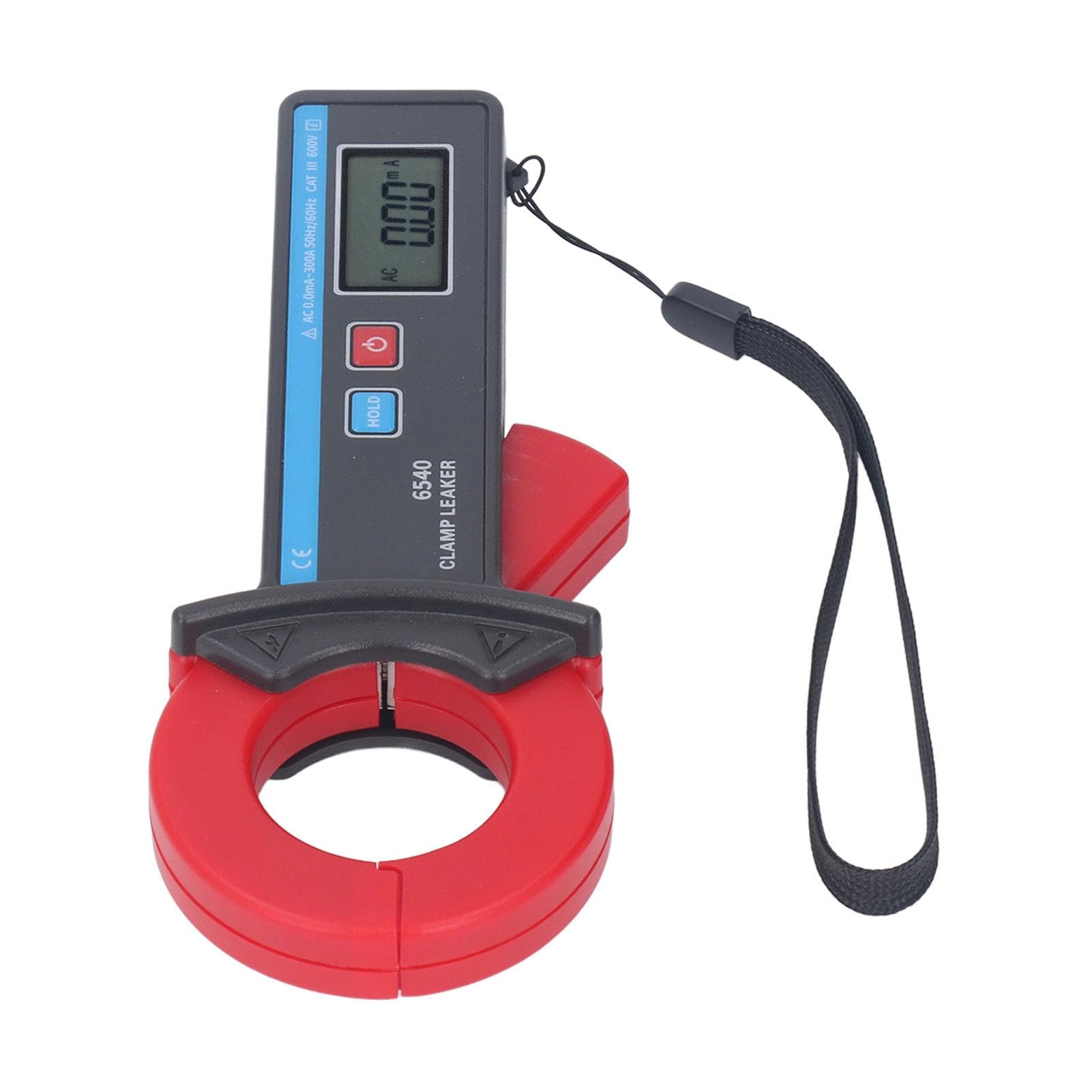 FTVOGUE Pinza Amperimétrica de Corriente de Fuga, Medición sin Contacto, Fuga de Pinza Digital Portátil para Energía, Meteorología, Telecomunicaciones