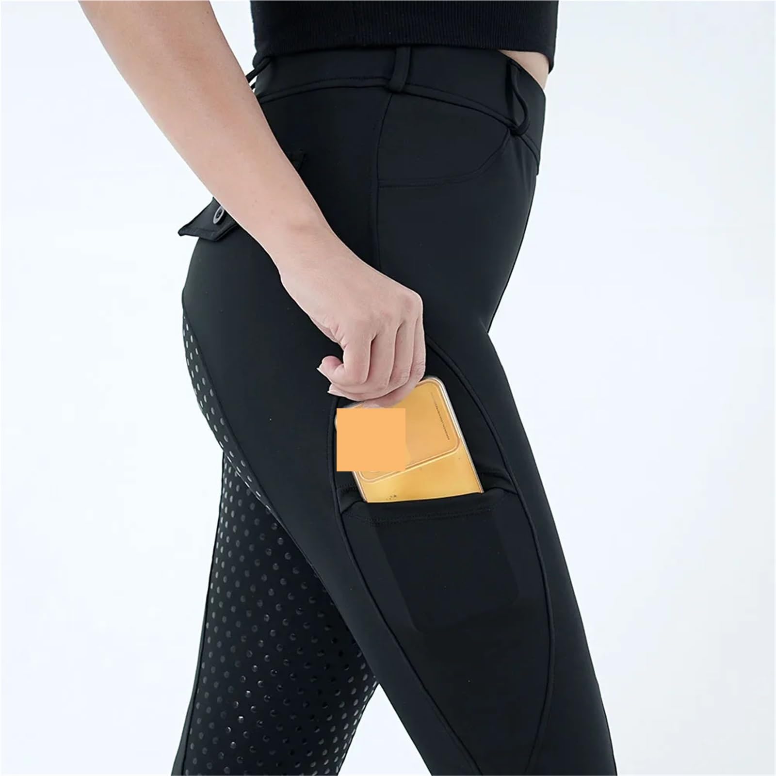 Mallas De EquitacióN Pantalones de equitación for mujer, pantalones montar con asiento completo, mallas entrenamiento ecuestre, ropa deportiva for exteriores, equipo caballero