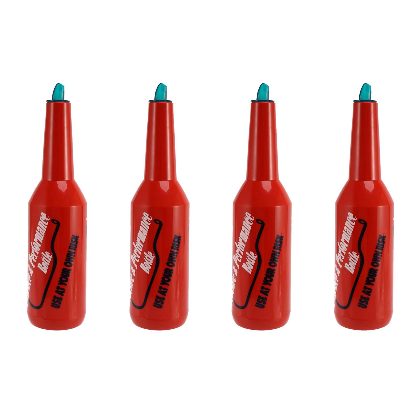 Vjsujehgy 4X Flair Bartender Bartending Practice Bar Pub Bottle Wine Cocktail Shaker - Red