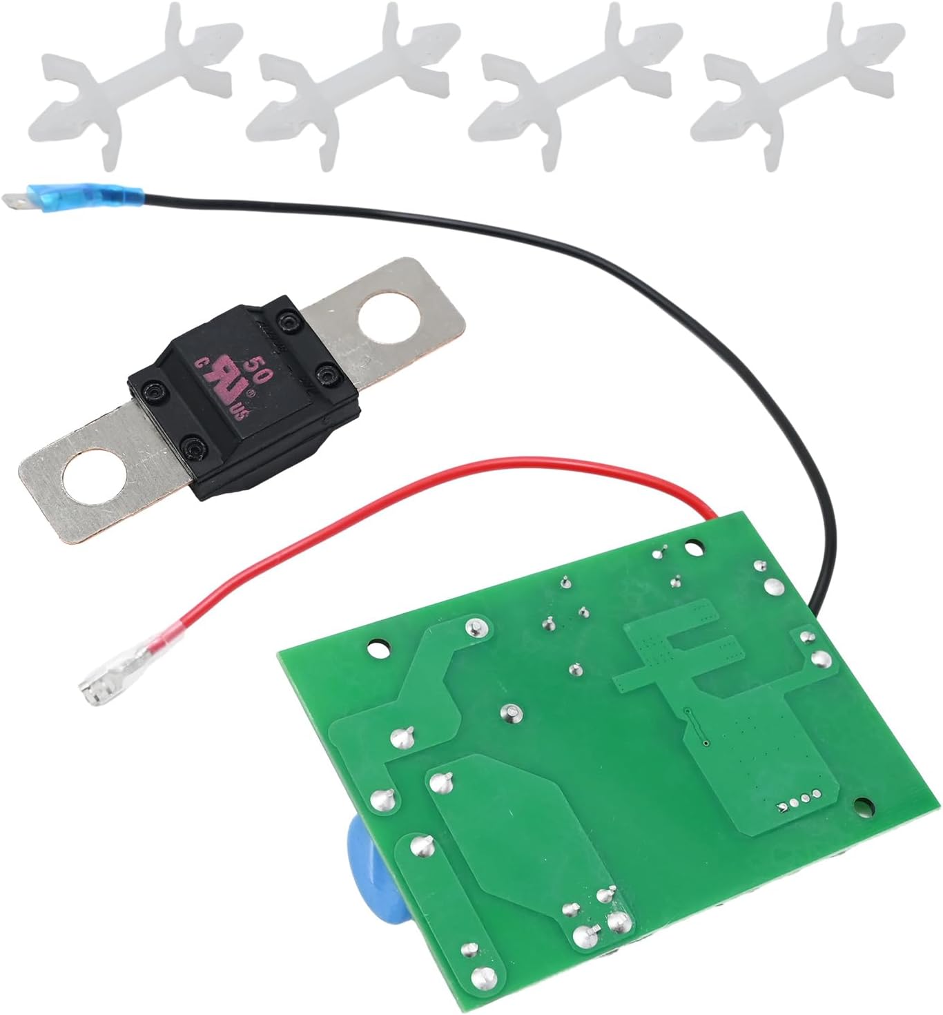 VIKKSAER Powerwise Charger Board, 36 Volt EZGO Charger Board, Power Control Board Replacement for Golf Cart Replaces#28667G01 28566G01 28566-G01 28566-G03 28126-G01 28667-G01 28126GO3