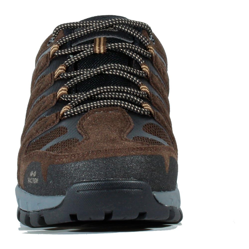 HI-TEC Corzo Low WP - Botas Trekking Hombre, Zapatillas Trekking, Impermeables, Transpirables, Ajuste Seguro, duraderas, cómodas, protección Adicional, excelente tracción, Ideales para Senderismo