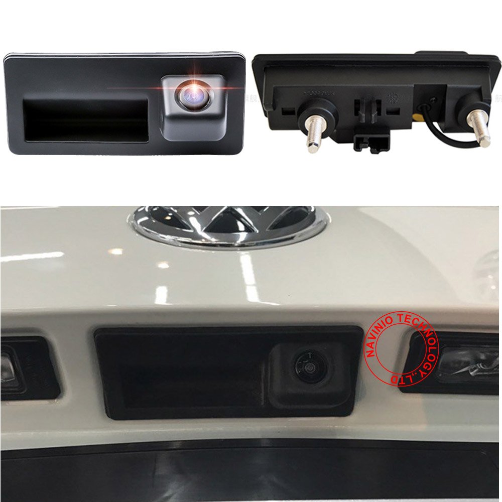 Waterdicht 170° omkeerbare voertuigspecifieke handgreep camera geïntegreerd in koffergreep achteruitrijcamera voor Audi A6L/Q7/A3/A4/A6L/8E