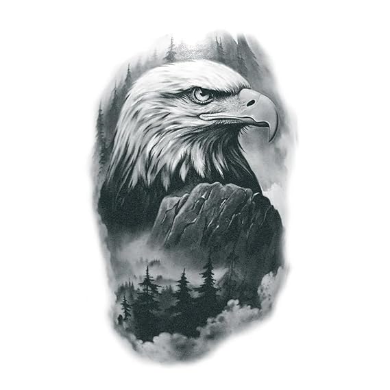 American Eagle Tattoo - Temporary Tattoo/Eagle Temporary Tattoo