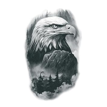 American Eagle Tattoo - Temporary Tattoo/Eagle Temporary Tattoo
