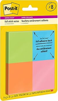 Amazon.co.jp: (ポストイット) Post-it ノーツ スーパースティッキー