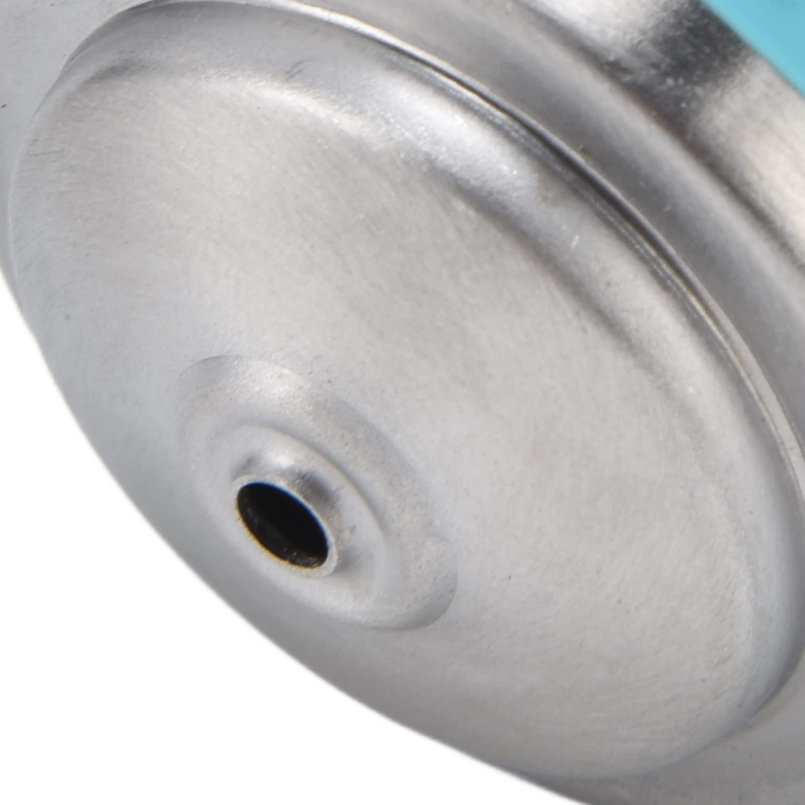 Coppa filtrante per capsule di caffè riutilizzabile in acciaio inox, set di capsule di caffè ricaricabili con pressino, copri polvere e cucchiaio, per macchine da caffè domestiche (Blu)