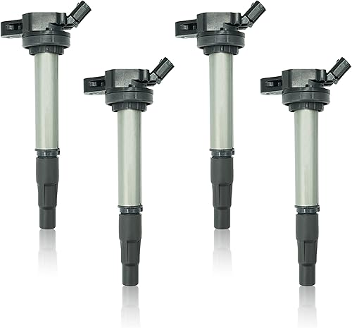 Vista 94 de Marsram Paquete de bobinas de encendido UF487 y doble bujía de iridio para Toyota Lexus 2005-2018 Camry Highlander Avalon Rav4 Sienna Venza RX350