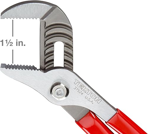 Miniatura 5 de TEKTON Juego de alicates para juntas de ranura, 4 piezas (7, 10, 13, 16 pulgadas)  90395  Fabricado en Estados Unidos