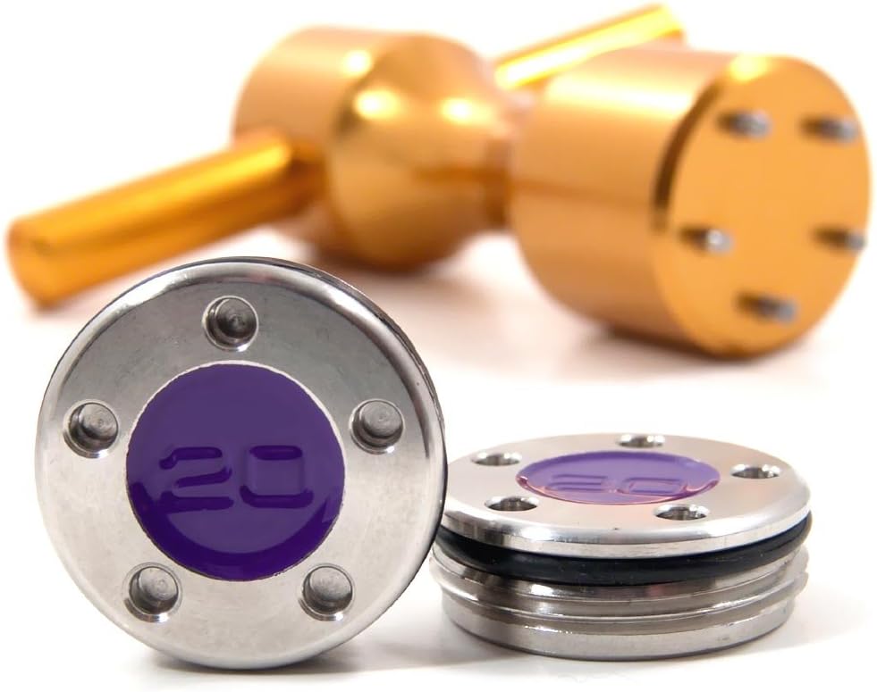 19th Hole Custom Shop 2 of 20g Purple Weight for Scotty Cameron Putters with Wrench Tool