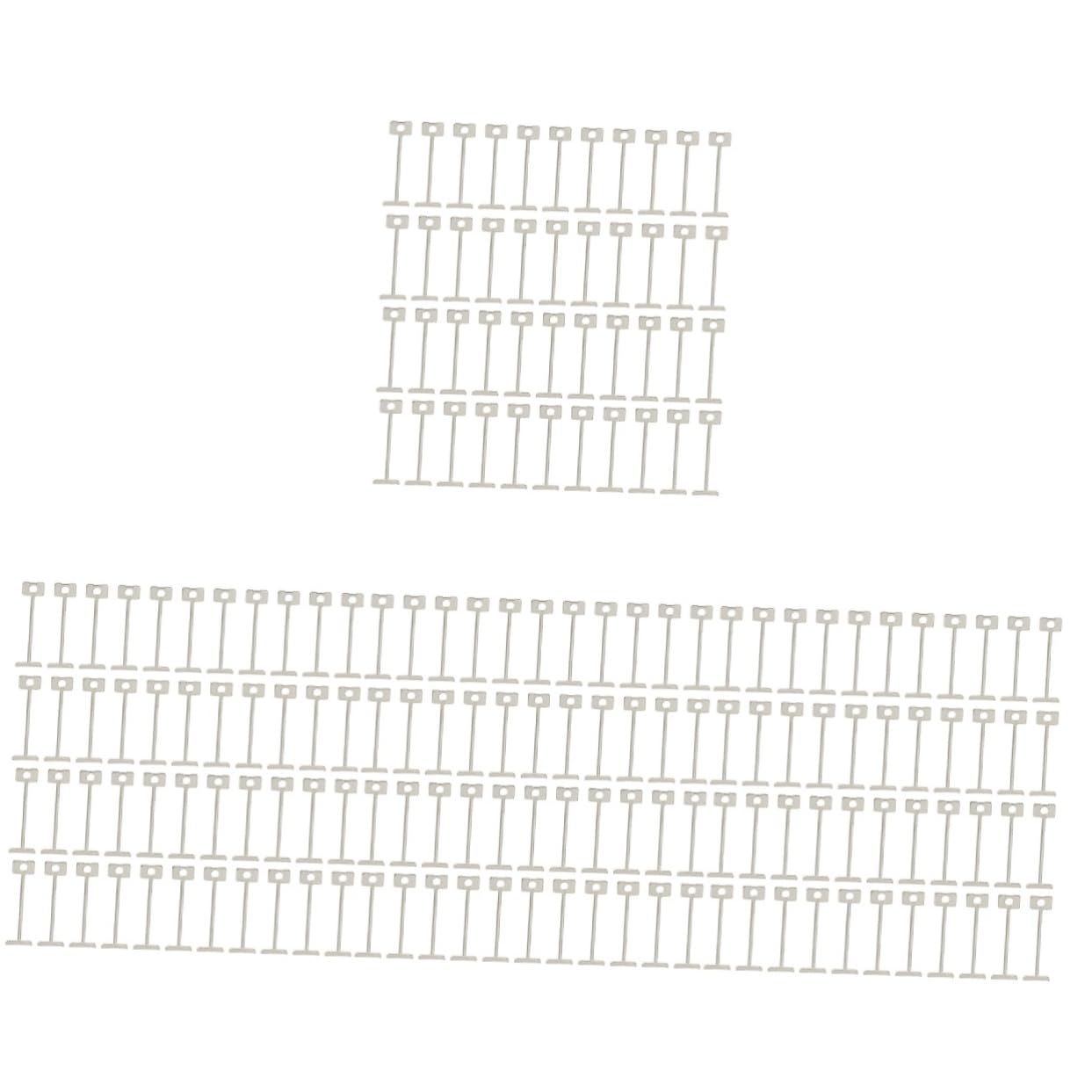 VILLCASE 4 Ensembles Écrous De Nivellement De Carrelage Réutilisables Acier Pour Sol Aiguilles Carrelage Accessoires De 200 Pièces * 4