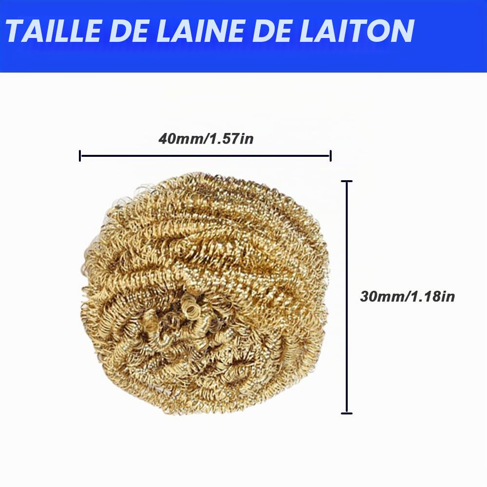 Support de fer à souder, support de fer à souder portable et stable avec laine de laiton, éponge de nettoyage, fentes pour pointes de soudure, pas besoin d'eau