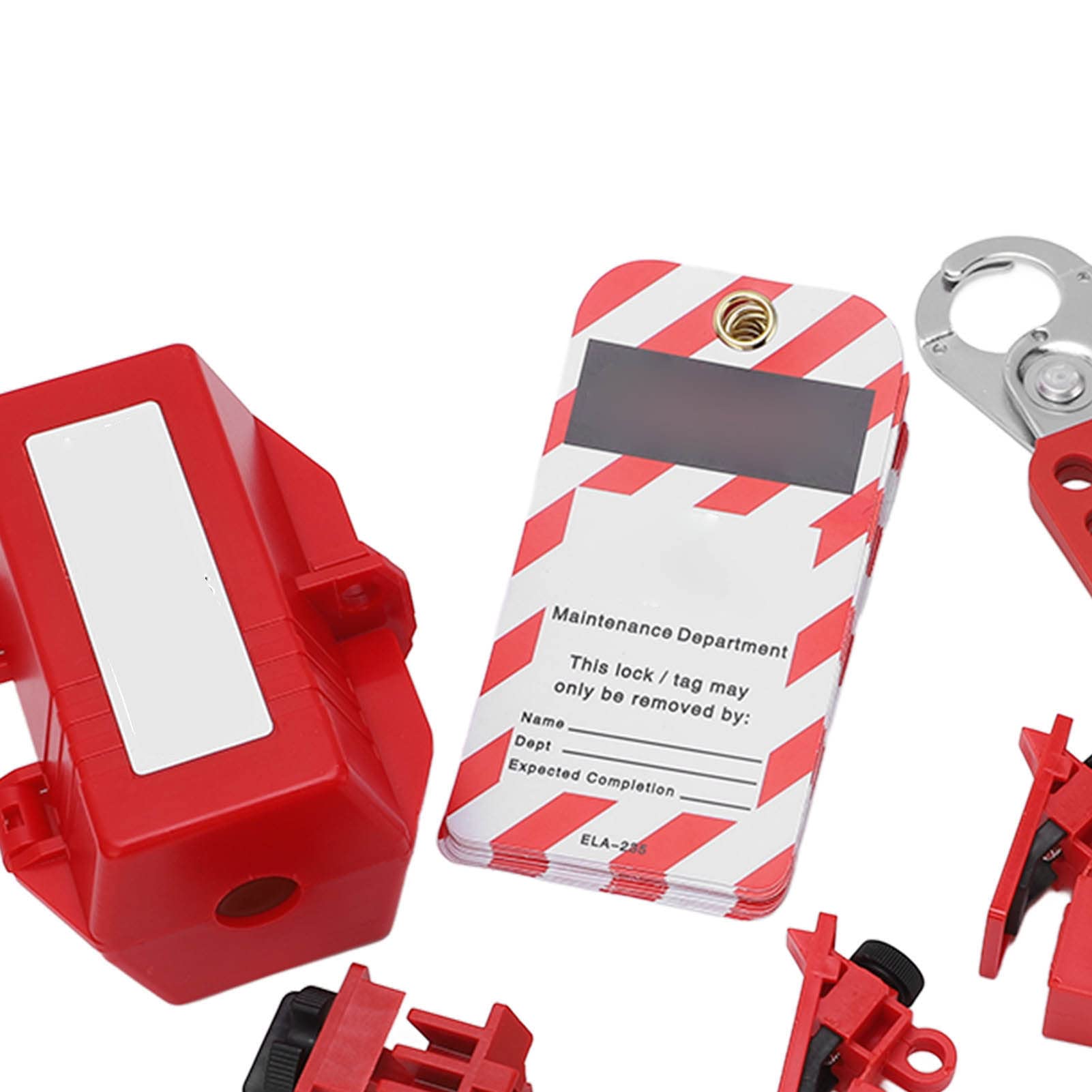 Elektrisches Verschluss Tag Kit mit Nicht Leitfähigem Thermoplast, Nicht Anlaufend und Lichtbeständig Gegen Hohe Temperaturen, Zum Verriegeln Von Tag Stationen