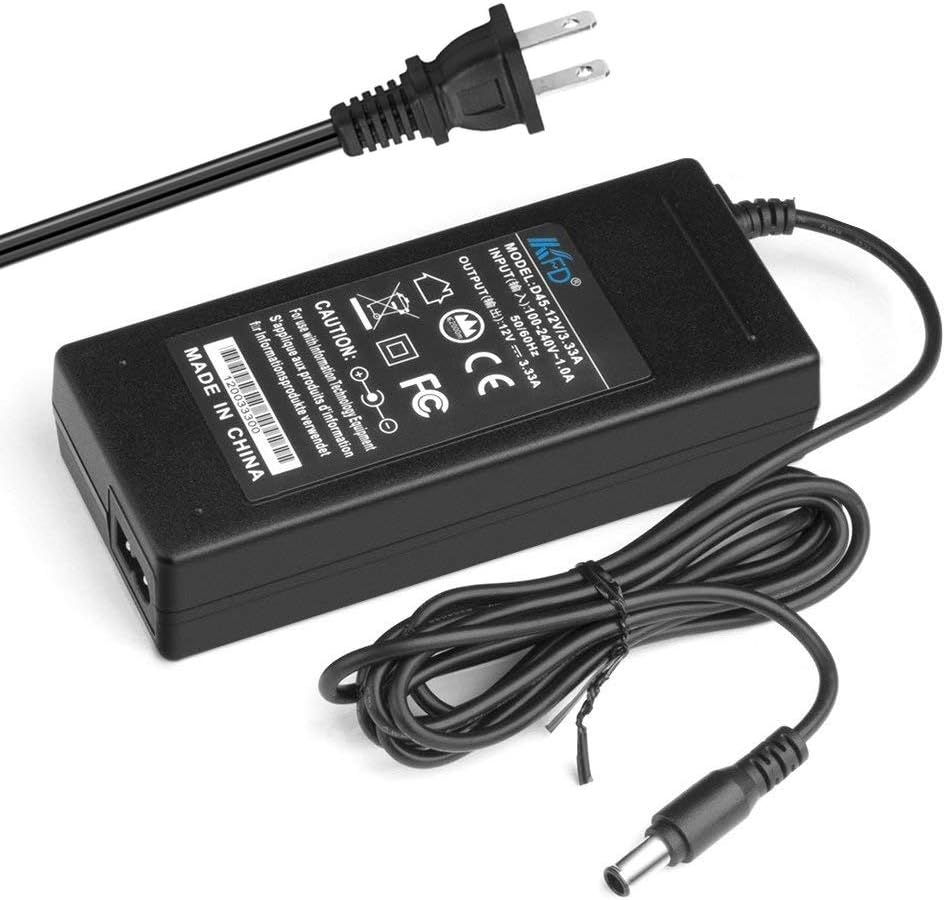 KFD 12V AC Charger for LG Flatron 22" 23" LCD Monitor LG Flatron 563LE L1780Q L1780U L1780UN L1770HN 17" LCD DELL 1701FP 1702FP 1500F, LG W1943S LCAP07F E1940S E1948S E1940T W1943SV W1943SE W1930S