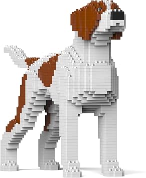 JEKCA English Pointer 01S-M01 | Dog Plastic Building Blocks | Age 14+