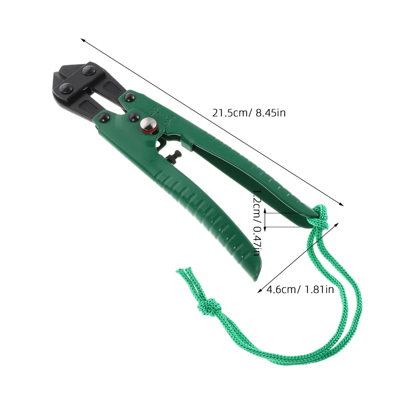 Healeved Pinze Multifunzionali per Gioielli in Acciaio Rinforzato Verde Punta Fine e Apertura Massima 5mm, Strumenti Professionali per Progetti di Esperti e Decorazioni Creative