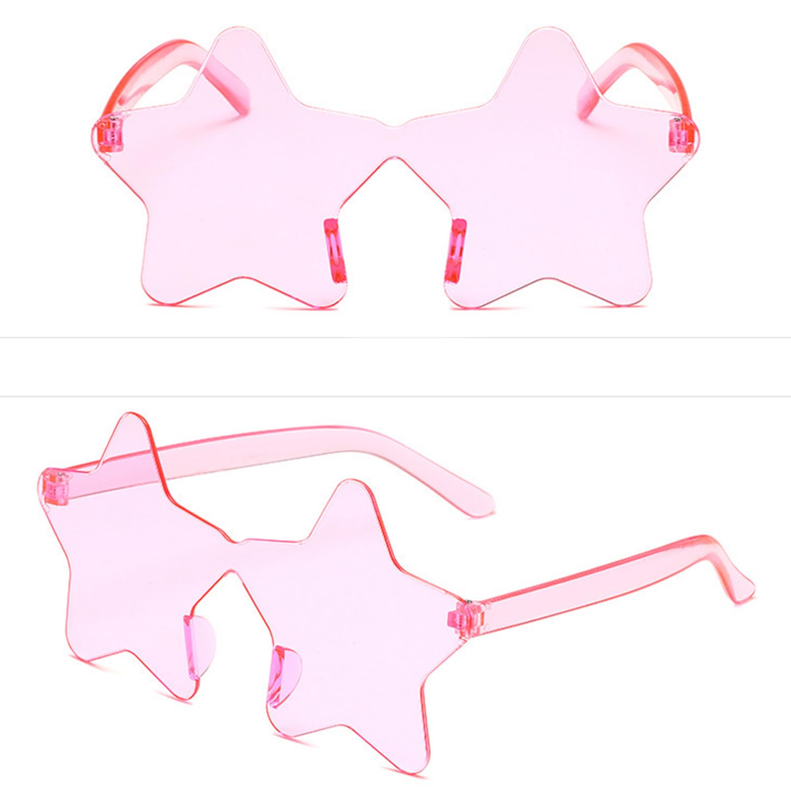 Occhiali da sole a forma di stella per festa sofisticata in design alla moda
