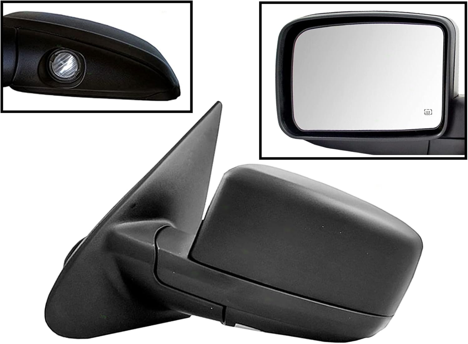 OE Replacement Ford Expedition Driver Side Mirror Outside Rear View (Partslink Number FO1320249)