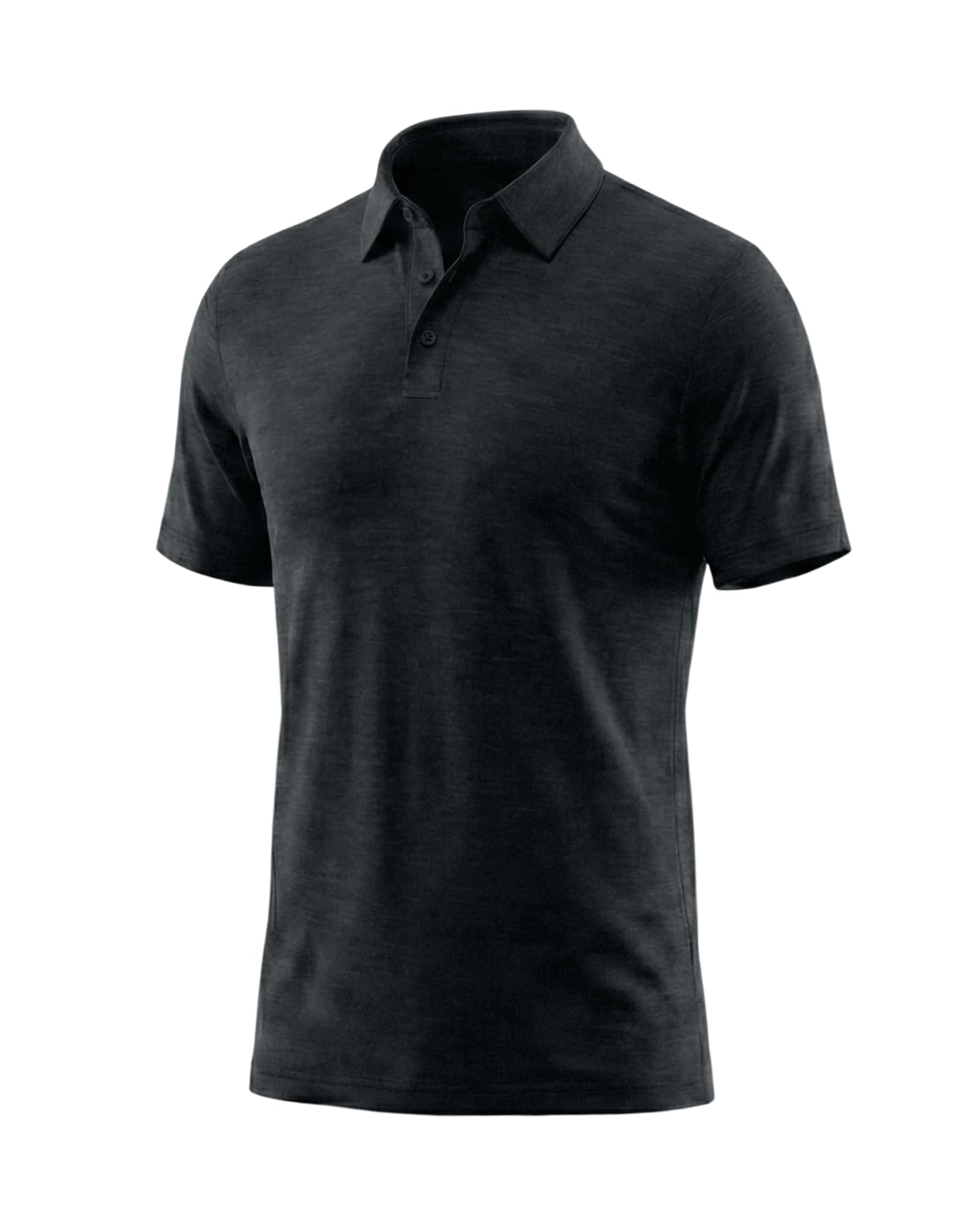 FlexVie Poloshirt Herren Kurzarm Sport Polohemd schnelltrocknend, Atmungsaktives für Männer, Schnelltrocknendes Golfshirt, Leichtes Outdoor Funktionsshirt