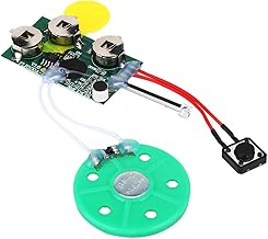 4 Minute Recorder Sound Chip Module, Light Sense Button, Triggered Recordable Voice Musical Chip Module, for DIY Greeting Card, Christmas Card, Toy, Gift Boxes (Loop Play)