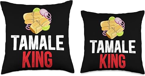 Miniatura 3 de Tamale King Tamale Maker Tamale Lover - Almohada de tamales mexicanos