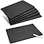 Navaris Natural Slate Serving Plates - Set of 6 Place Mat Serving Trays - Medium Rectangular Stone Table Mat Serving Platter