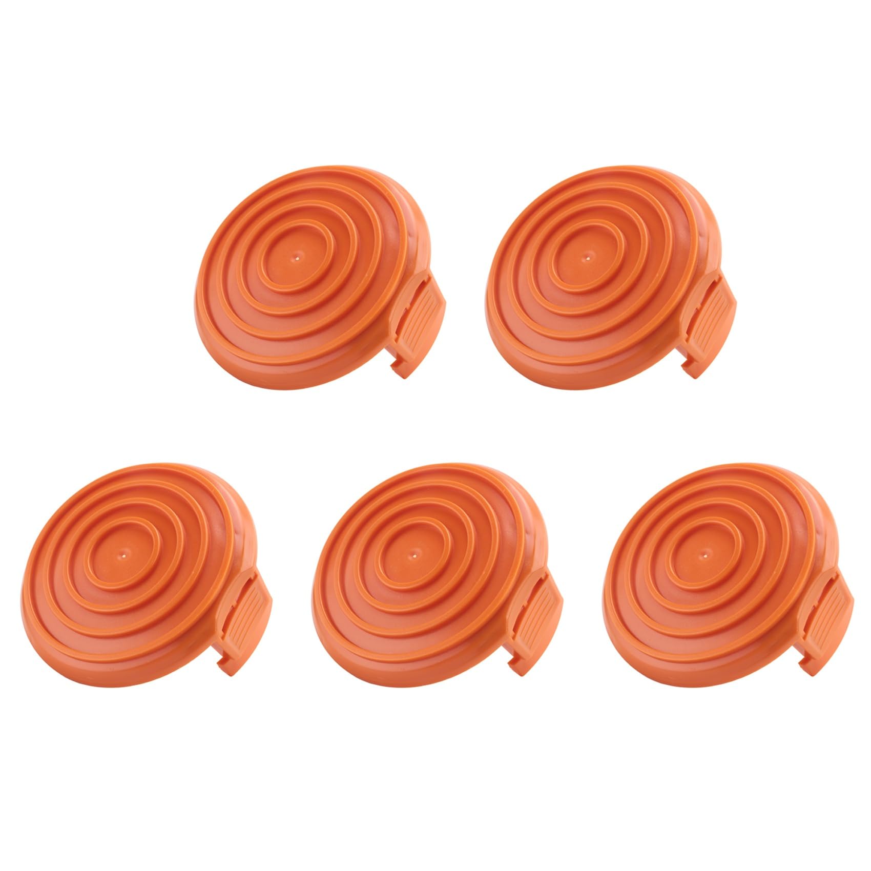 Jnchdghwa Orange 5X 50019417 Grass Trimmer Spool Cap Cover For Corded Electric String Trimmers Part Replacements