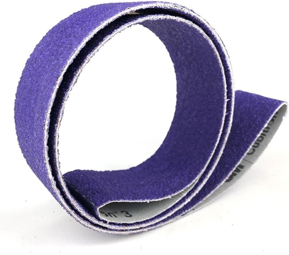 Sanding Belts, 20pcs 1/8 * 13 inch Sanding Belts, P80 120 Belt Sander Attachment Sandpaper, 330 30mm(80)
