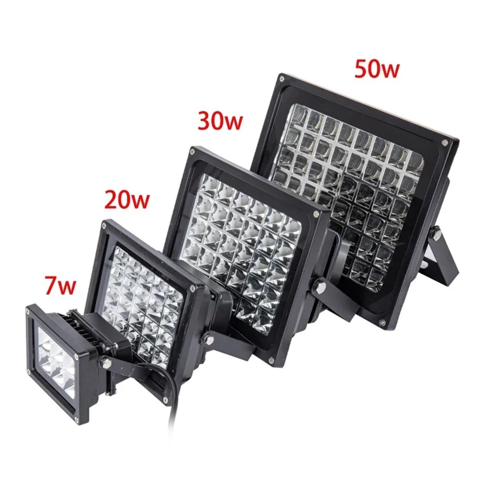Lámpara de curado UV LED Lámpara de curado UV LED 405 NM, 395 y 365 for Impresora 3D, Manual reparación PCB Resina, lámpara horneado con irradiación luz púrpura(395nm,30W)