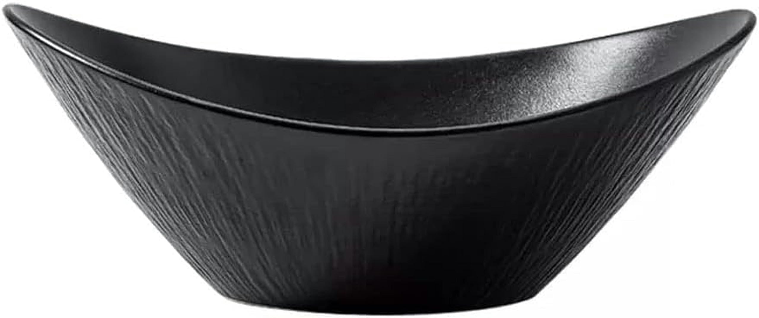 Szklane miski do sałatek, szklane mieszania, nordic przekąski Miski z suszonymi owocami, deserowe warzywami, restauracja hotelowa Modne owocowych, zup i(Black,32mm)
