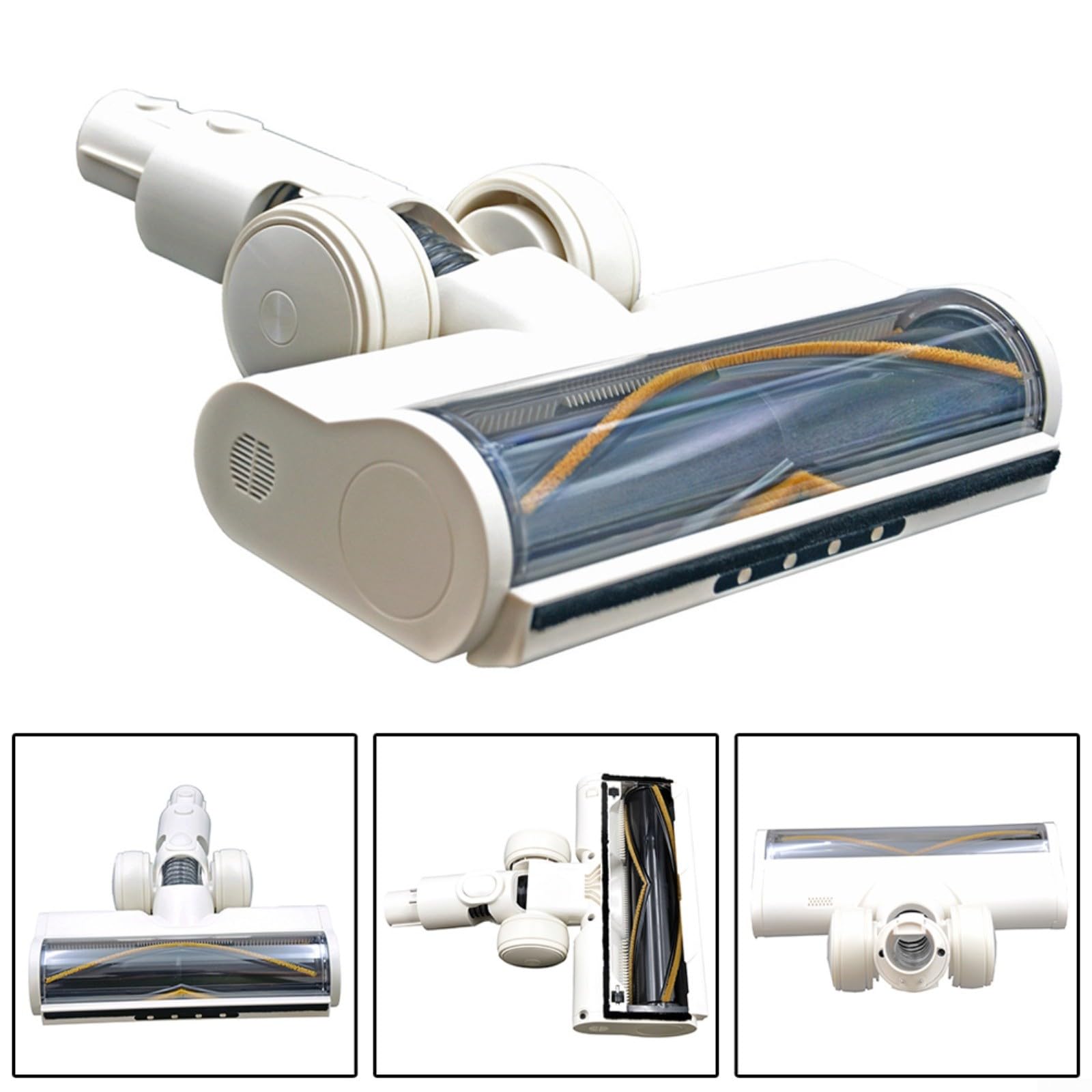 ZYNCUE Cabezal de cepillo de repuesto para aspiradoras compatible con DREAM R10 para T20 para T30, accesorio de repuesto para aspiradora, limpieza eficiente de la suciedad y el polvo