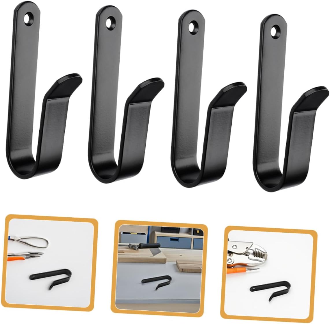 4pcs Skateboard Wall Hangers with Snowboard Display Rack and Surfboard Holder, Vertical Skateboard Storage Mount for Indoor Garage Room Organizer
