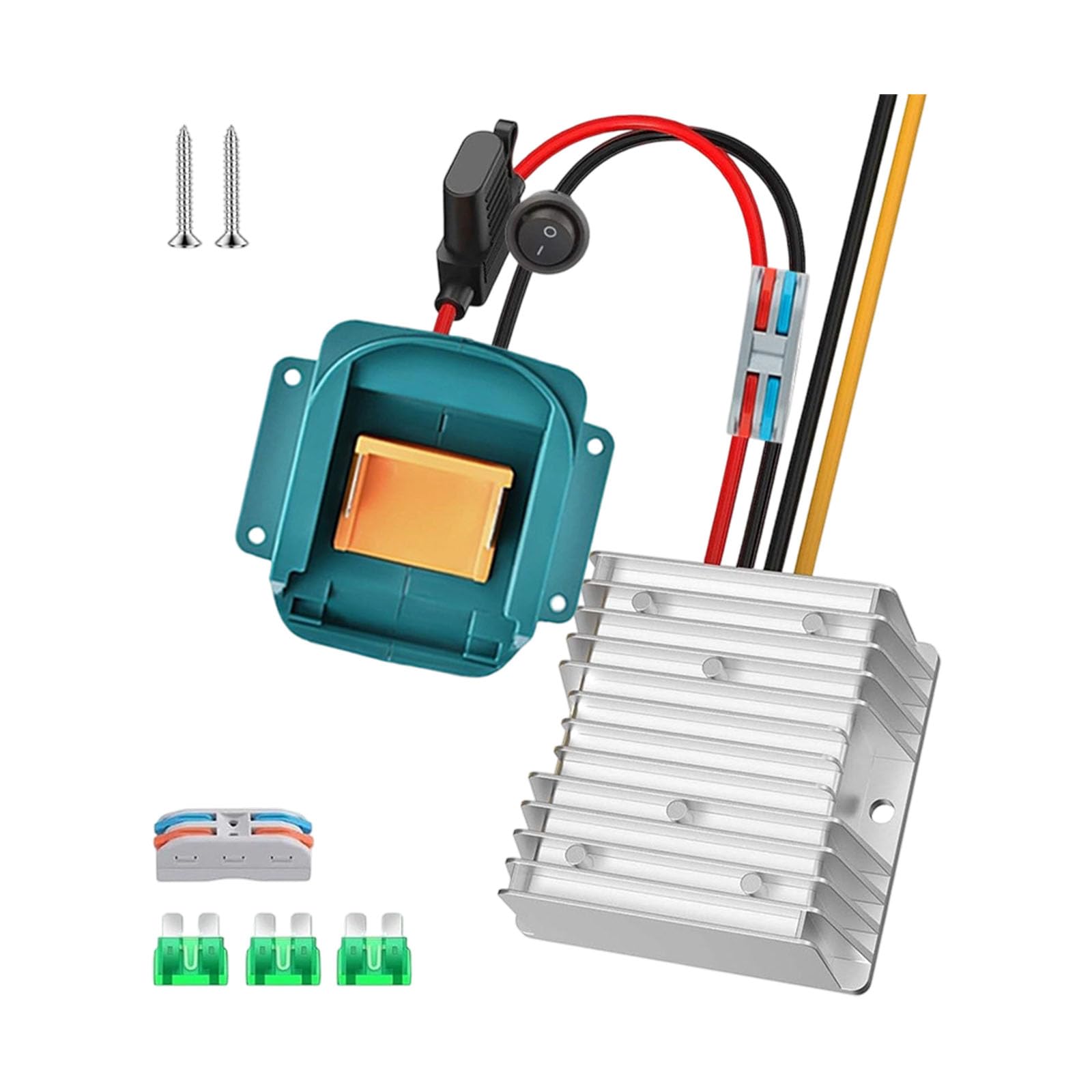 Adaptador de batería de 18 V con 12, 20A 240W with Insurance
