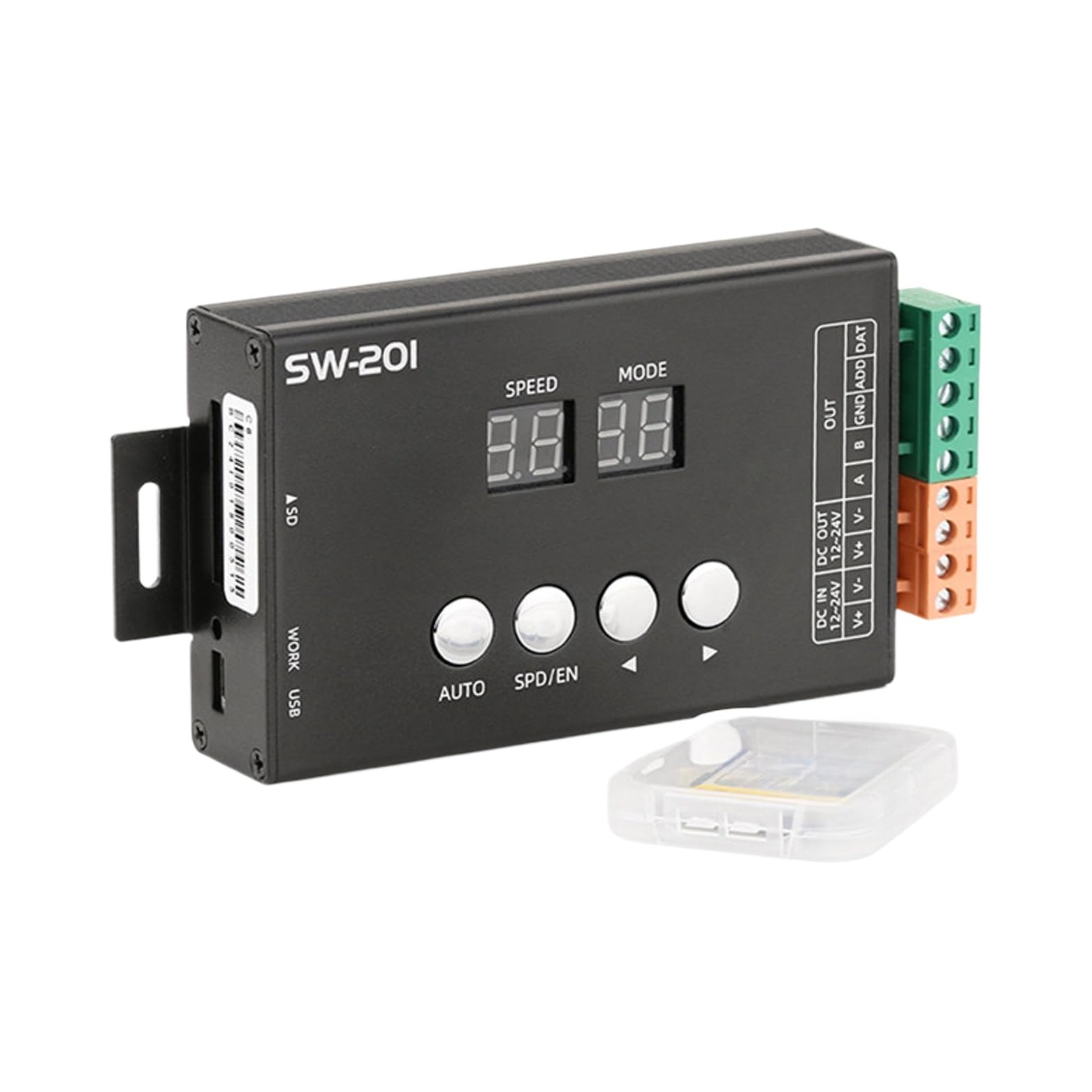 Module de contrôle de gradation programmable WS201 RGB pour animation de ruban LED - 2