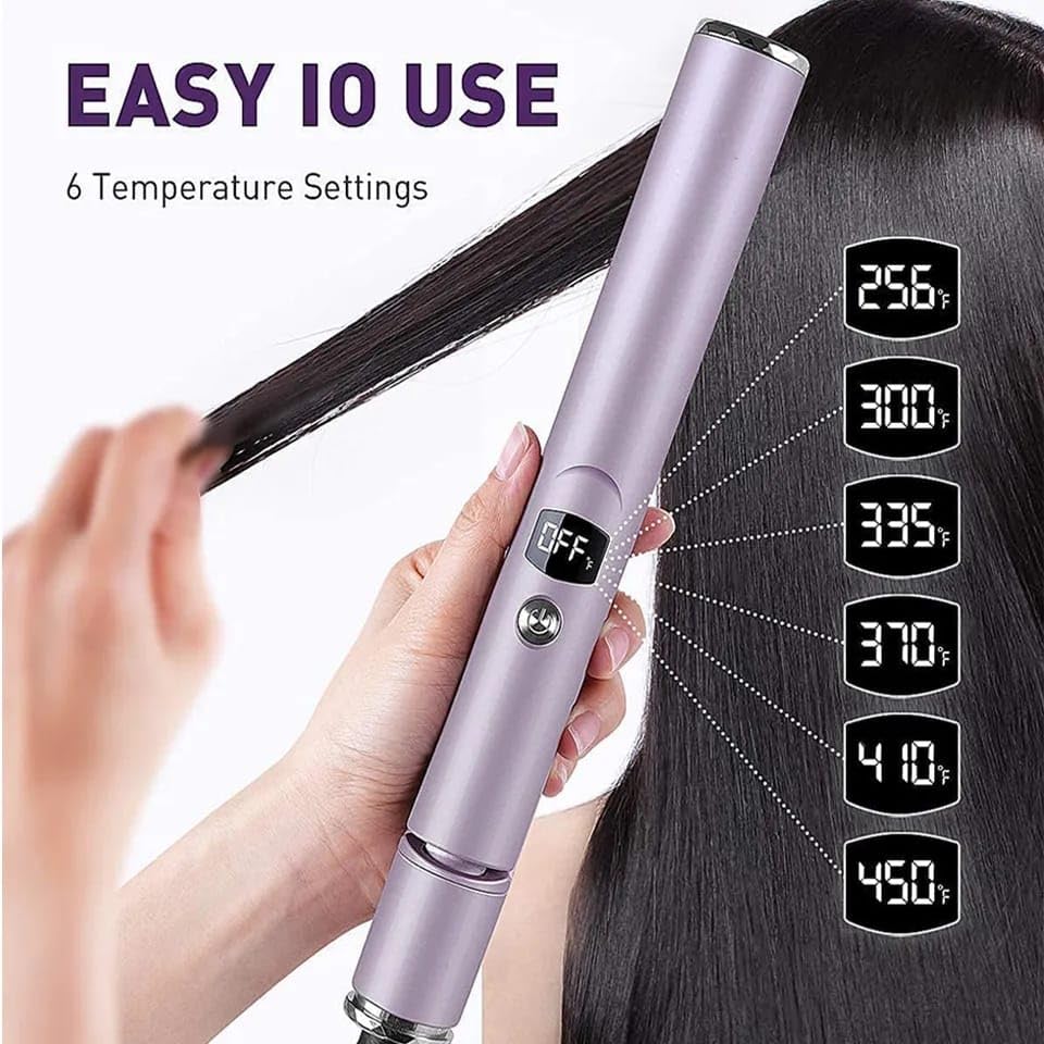 Plancha de Pelo Profesional 2 en 1 Morada miniatura 2