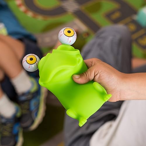 Miniatura 6 de Eye Popping Flippy Frog  Juguete grande para aliviar el estrés  Sin látex Peepers Fidget  Reductor de la ansiedad Juego sensorial  Divertido juguete