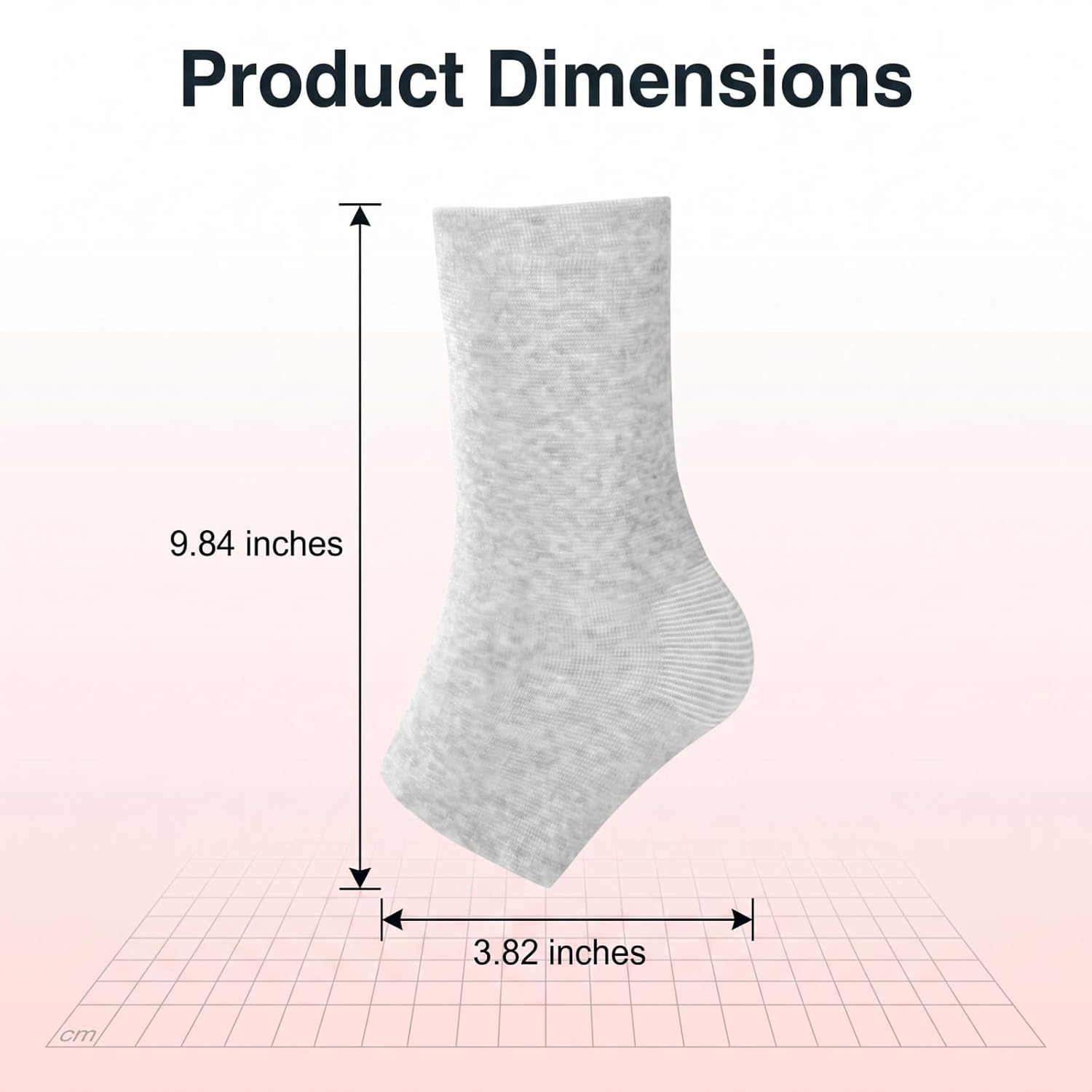 4pcs Ankle Supports Sleeves, Compress Foot Sleeves, Breathable Arch Support, Soft Warm Socks,Cold Protection Swelling Sprains