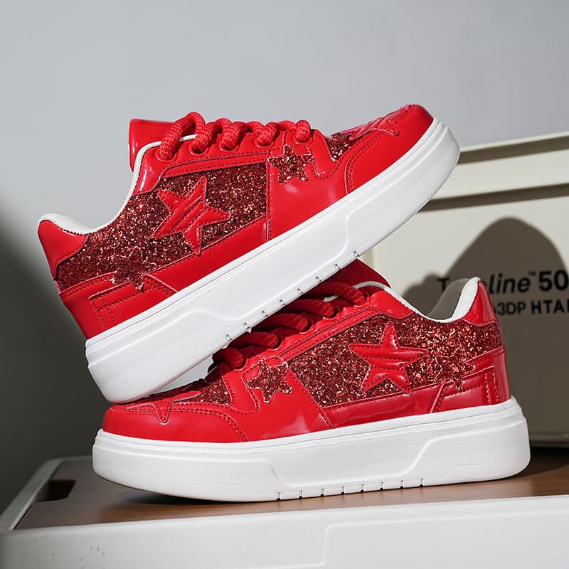 Image of IGxx Women Platform Glitter Sparkly Dressy Sequin Disco Sneakers