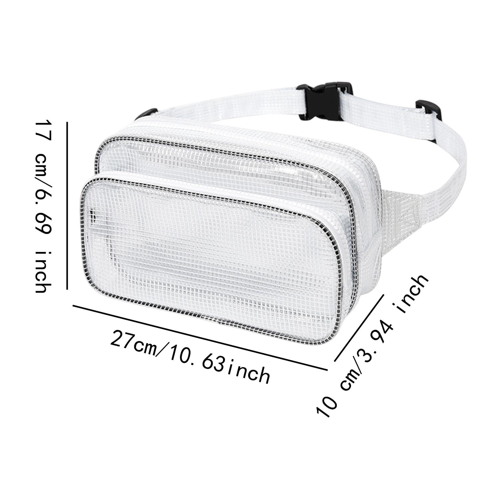 Kemp USA Hip Pack in Red with White Guard and Loops to Hold Towel