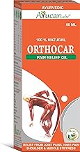 Ortho car Ayurvedic Pain Relief Oil | Natural Ingredients | Relief for Knee pain, Shoulder, muscle stiffness, Joint & Body Pain