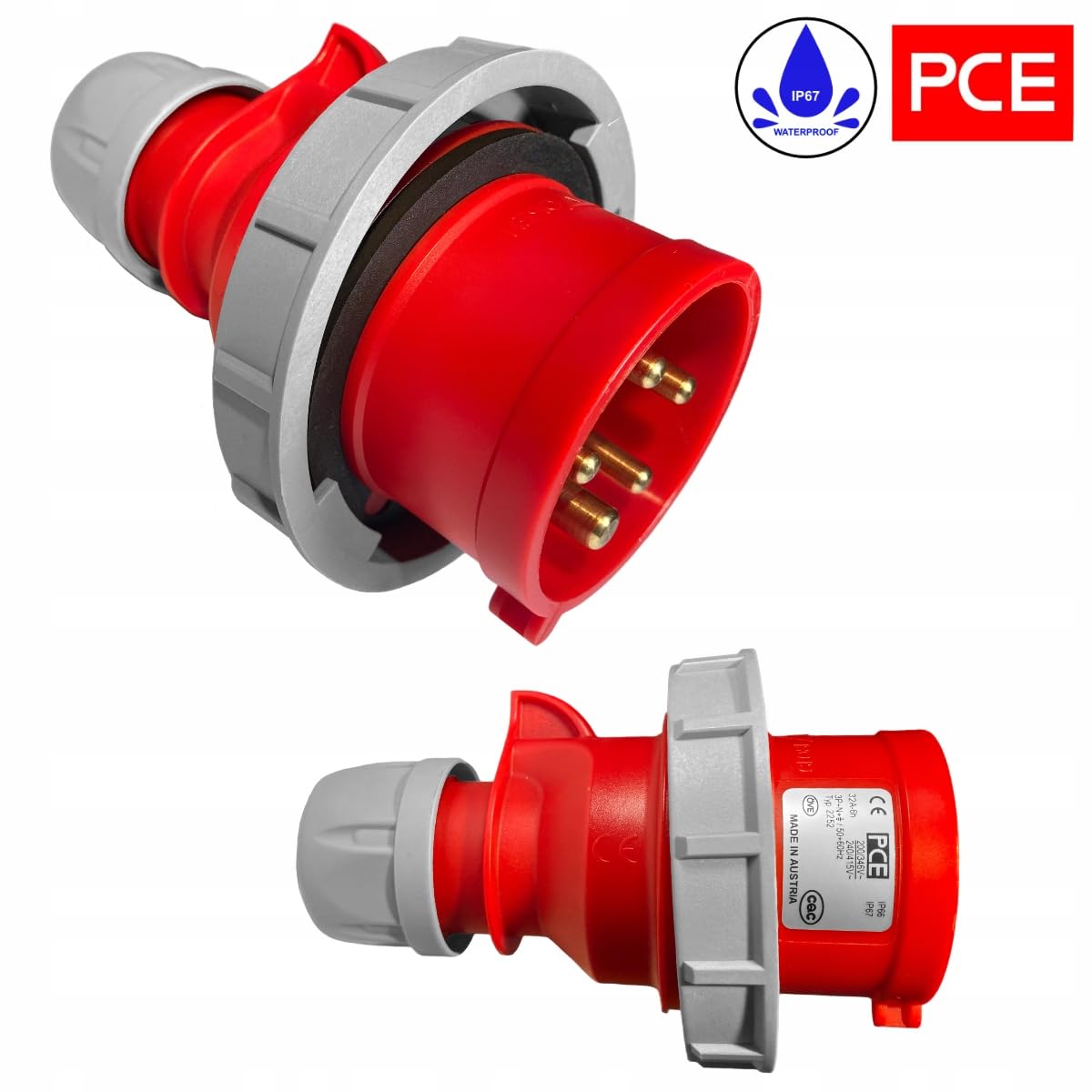 H07RN-F 5X4 IP67 32A Cavo di prolunga in gomma 45 m