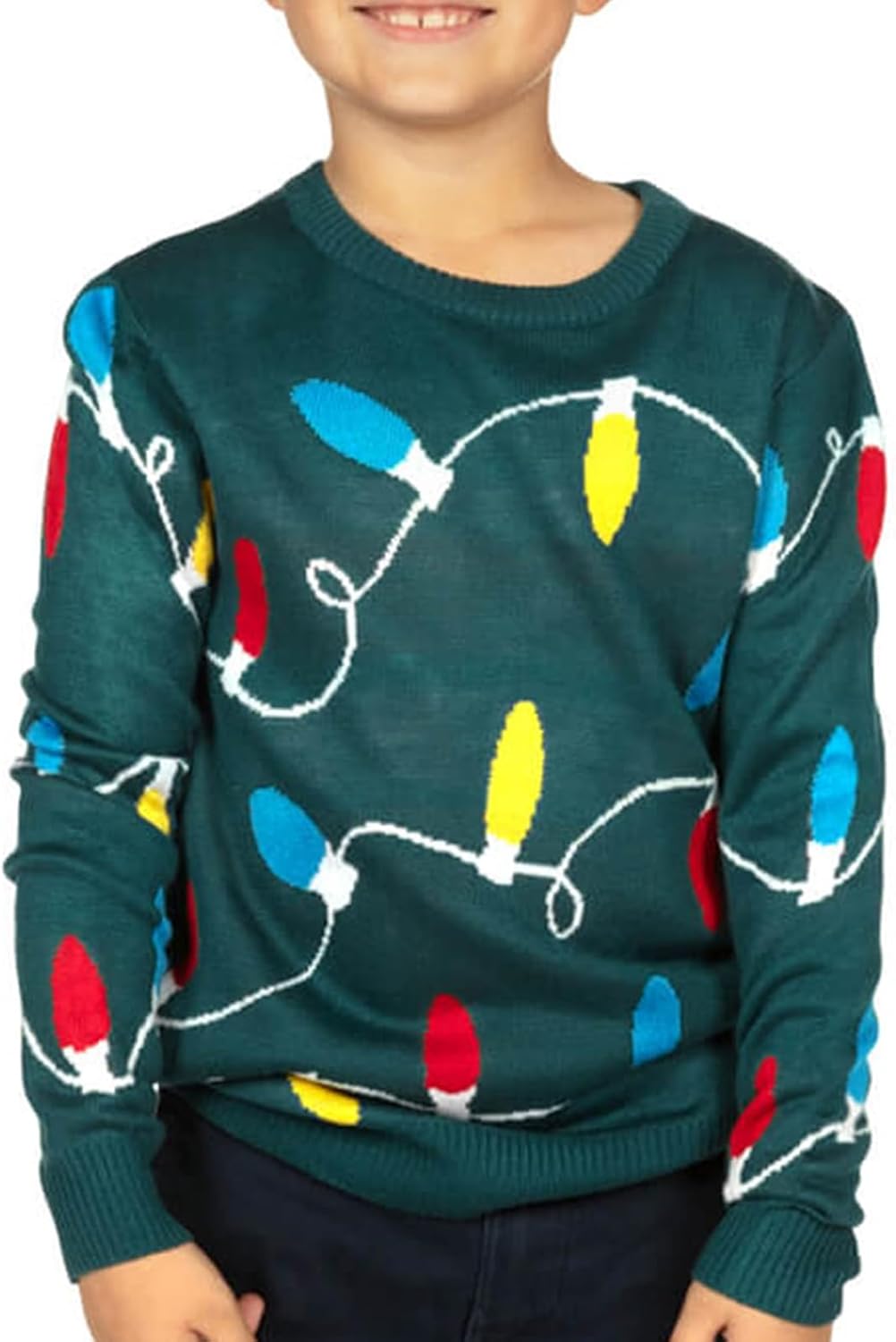 Tipsy Elves Christmas Sweaters for Kids - Children's Cute and Tacky Ugly Pullovers for Boys and Girls Youth Holiday Knitwear